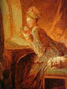 Jean-Honore Fragonard The Love Letter oil painting on canvas